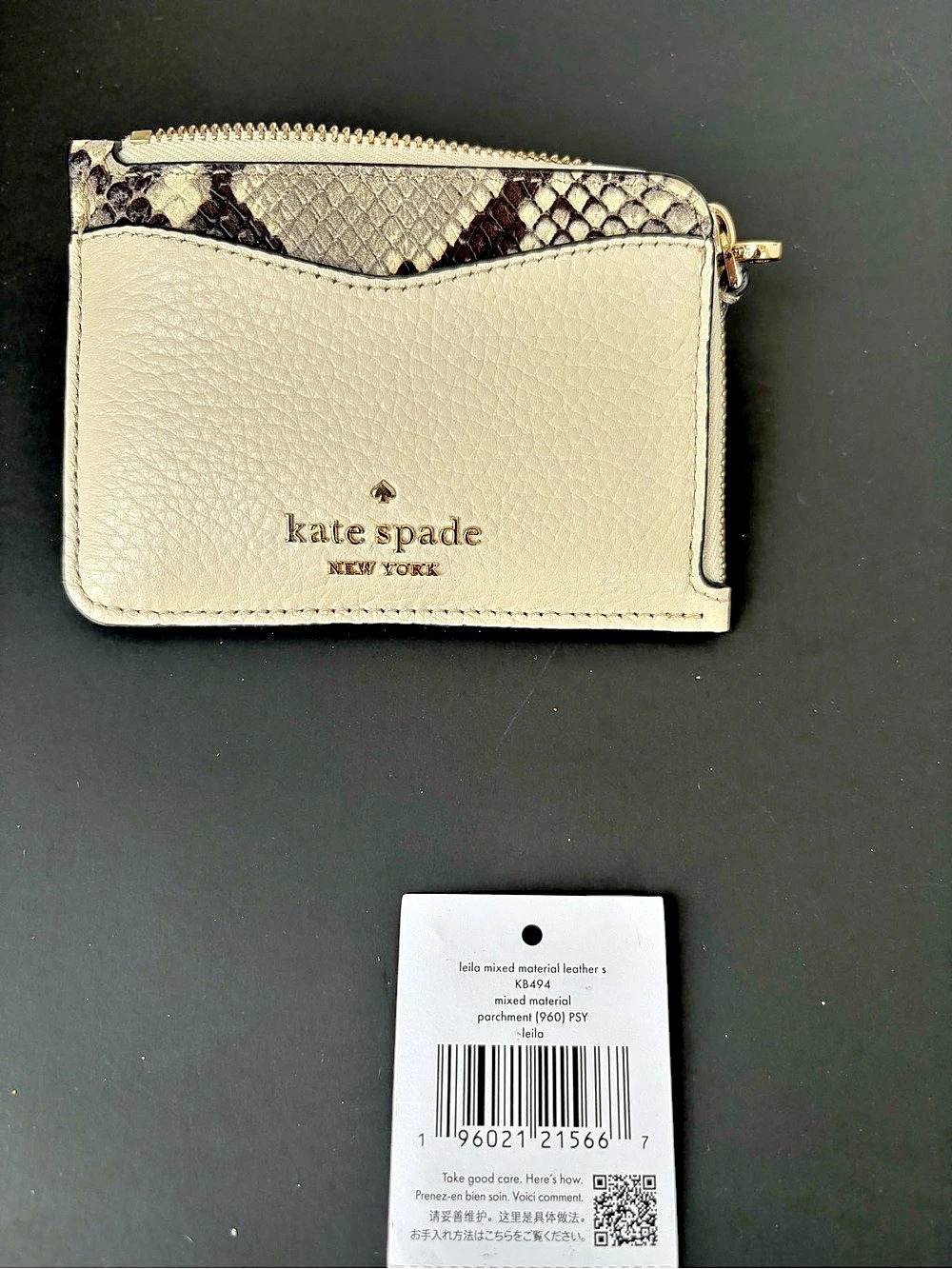 kate spade new york Spencer Crossbody in White & Black - Picture 3 of 9
